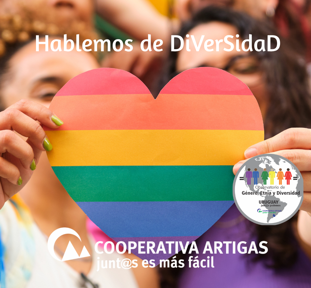 En el marco del Mes de la Diversidad, el Observatorio de Género, Etnia y Diversidad y la Agencia Treinta y Tres de Cooperativa Artigas invitan a participar del taller “Hablemos de Diversidad”.
📅 Miércoles 23 de setiembre - 18 hs
📍 Agencia Treinta y Tres – Manuel Meléndez 1288